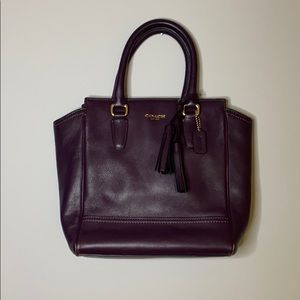 Coach leather purse